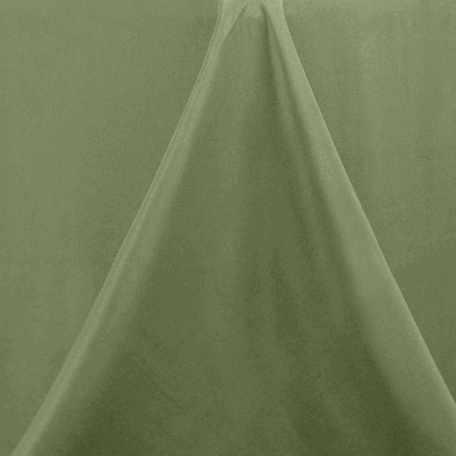 Premium Polyester 90"x132" Rectangle Tablecloth Dusty Sage Green - Seamless 220GSM Stain - Resistant Table Cover - Bell Racket Store