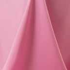 Premium Polyester 90"x132" Rectangle Tablecloth Pink - Seamless 220GSM Stain - Resistant Table Cover - Bell Racket Store