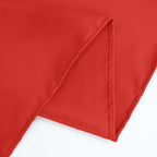 Premium Polyester 90"x132" Rectangle Tablecloth Red - Seamless 220GSM Stain - Resistant Table Cover - Bell Racket Store