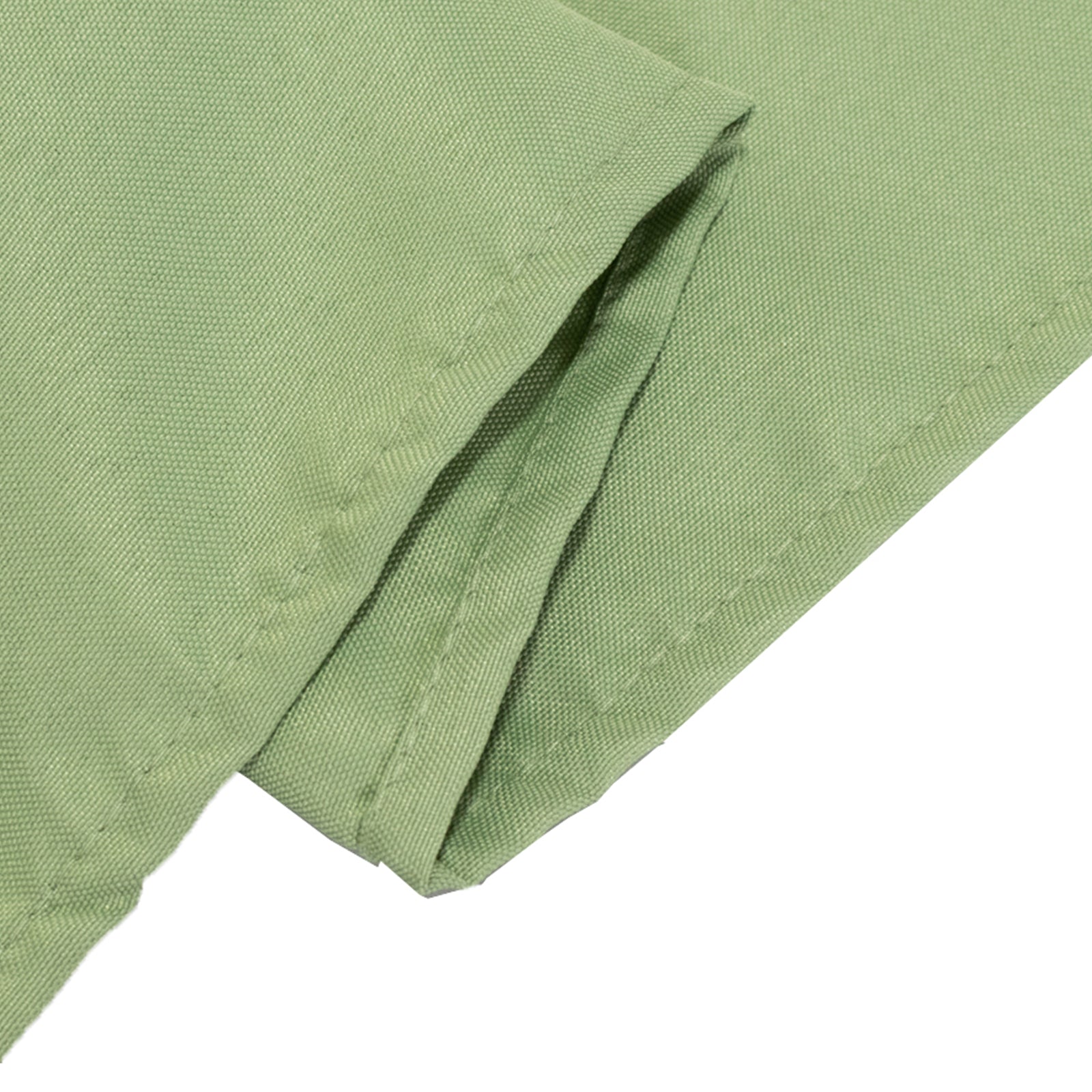 Premium Polyester 90"x132" Rectangle Tablecloth Sage Green - Seamless 220GSM Stain - Resistant Table Cover - Bell Racket Store