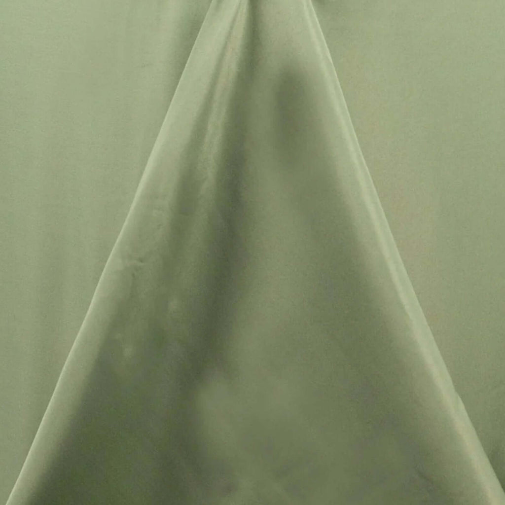 Premium Polyester 90"x156" Rectangle Tablecloth Dusty Sage Green - Seamless 220GSM Stain - Resistant Table Cover - Bell Racket Store
