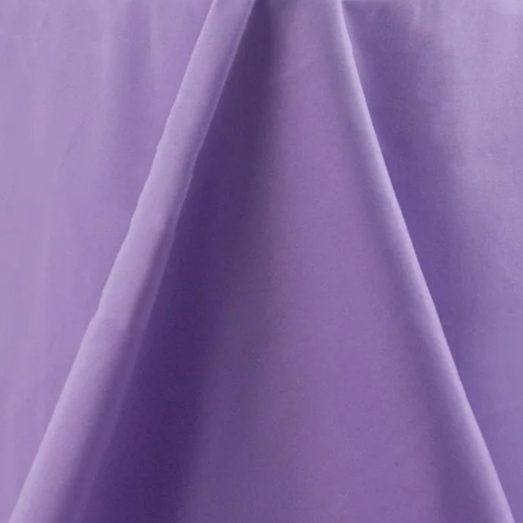 Premium Polyester 90"x156" Rectangle Tablecloth Lavender Lilac - Seamless 220GSM Stain - Resistant Table Cover - Bell Racket Store