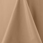Premium Polyester 90"x156" Rectangle Tablecloth Nude - Seamless 220GSM Stain - Resistant Table Cover - Bell Racket Store