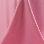 Premium Polyester 90"x156" Rectangle Tablecloth Pink - Seamless 220GSM Stain - Resistant Table Cover - Bell Racket Store
