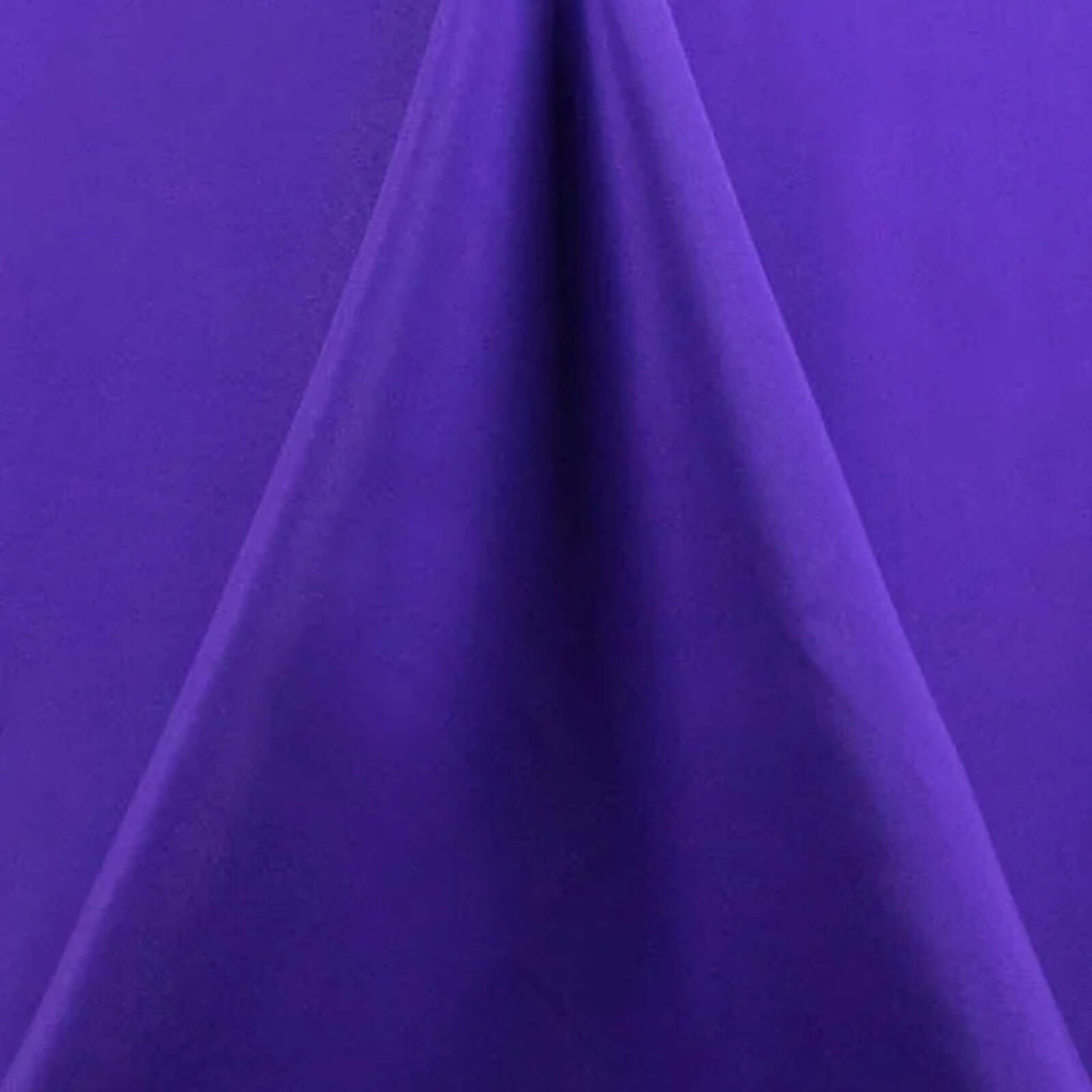 Premium Polyester 90"x156" Rectangle Tablecloth Purple - Seamless 220GSM Stain - Resistant Table Cover - Bell Racket Store