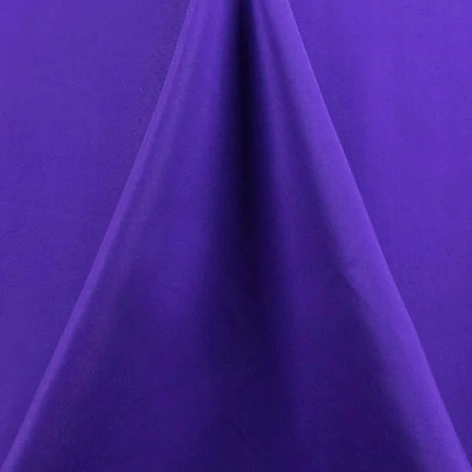 Premium Polyester 90"x156" Rectangle Tablecloth Purple - Seamless 220GSM Stain - Resistant Table Cover - Bell Racket Store
