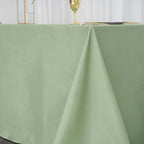 Polyester 90"x132" Rectangle Tablecloth Sage Green - Seamless Wrinkle-Resistant Table Cover