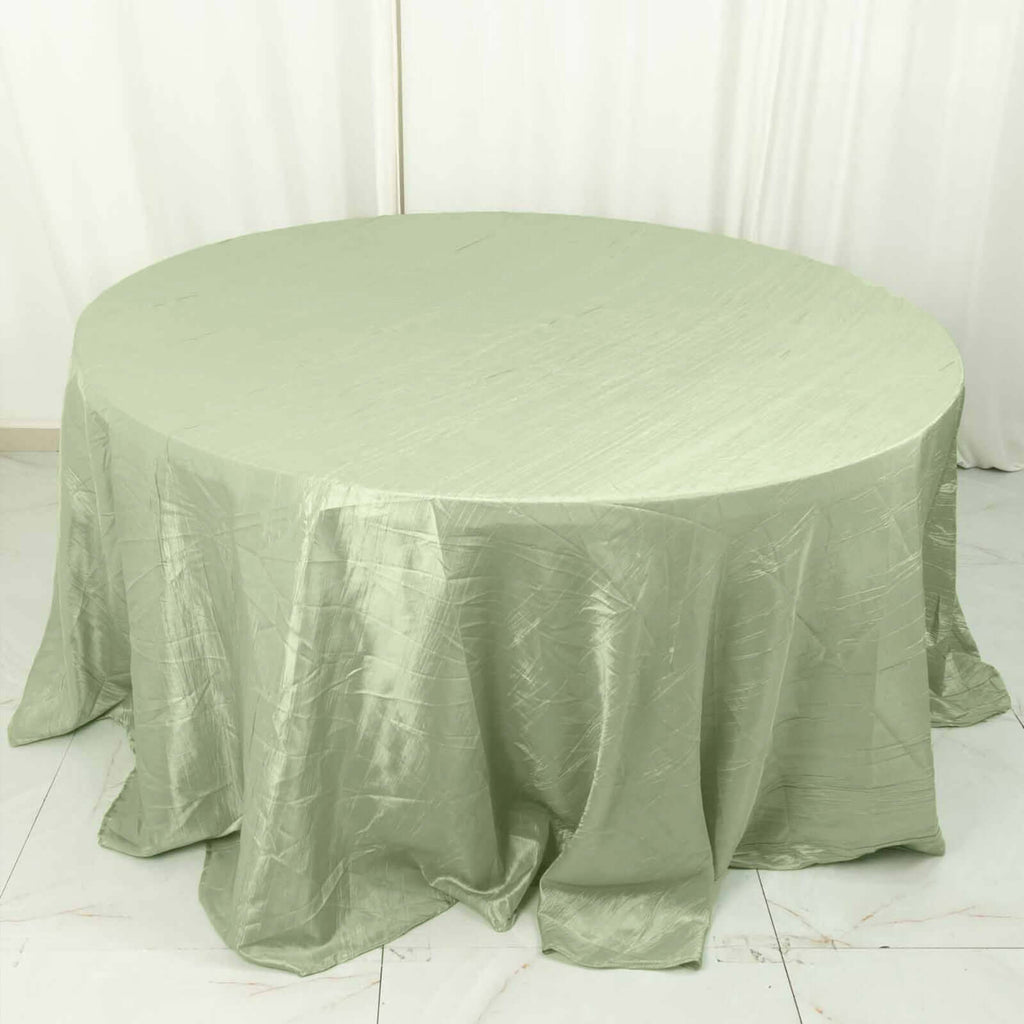 Polyester 70"x70" Table Overlay Square Tablecloth Sage Green - Wrinkle-Resistant & Durable Table Cover