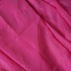 2 Pack Fuchsia Sheer Chiffon Event Curtain Drapes, Durable Flame Resistant Organza Backdrop Event Panels With Rod Pockets - 10ftx10ft