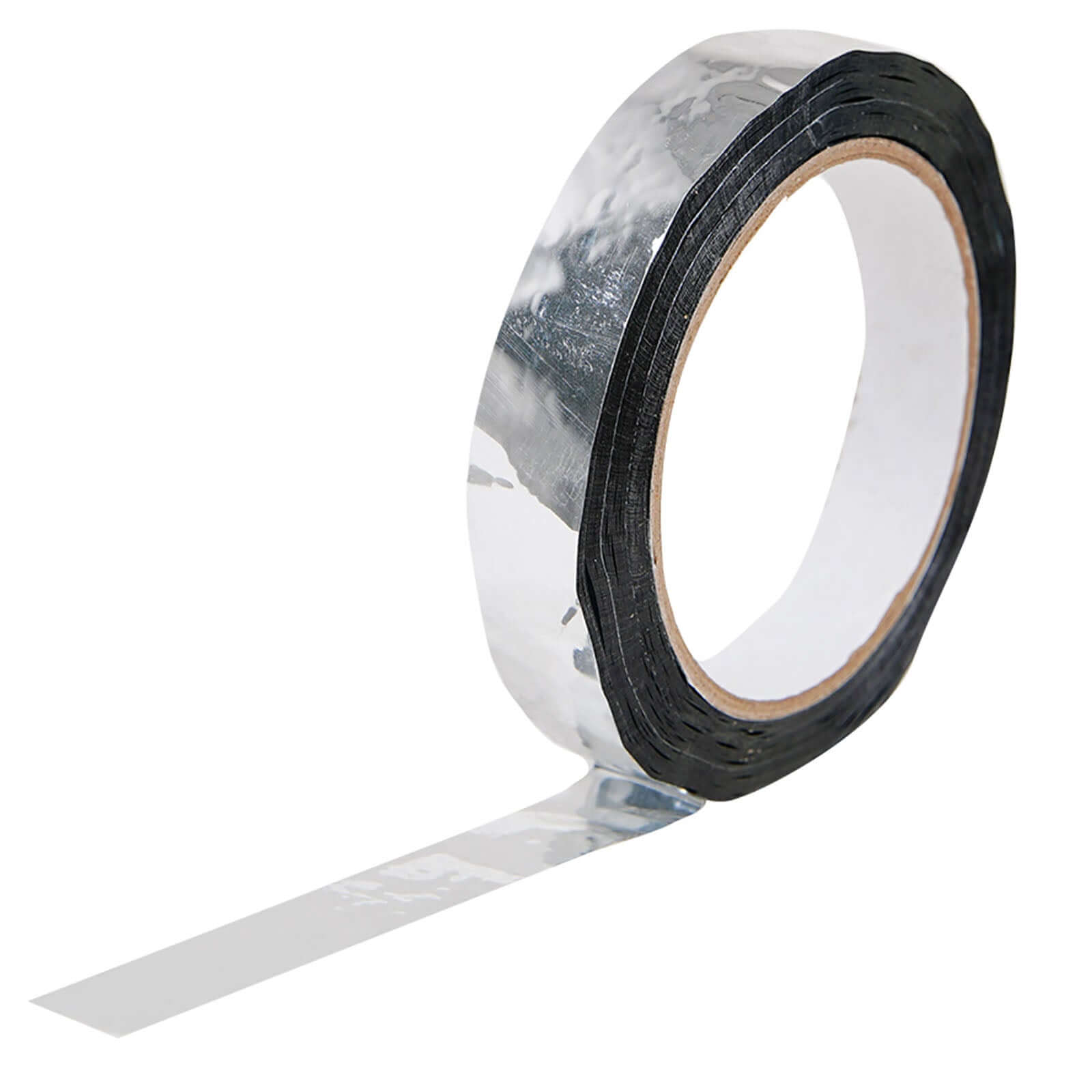 100 Yds 3/4" Silver Metallic Film Tape Adhesive, DIY Floral Wrap Craft Decor Tape - Polyester with Acrylic