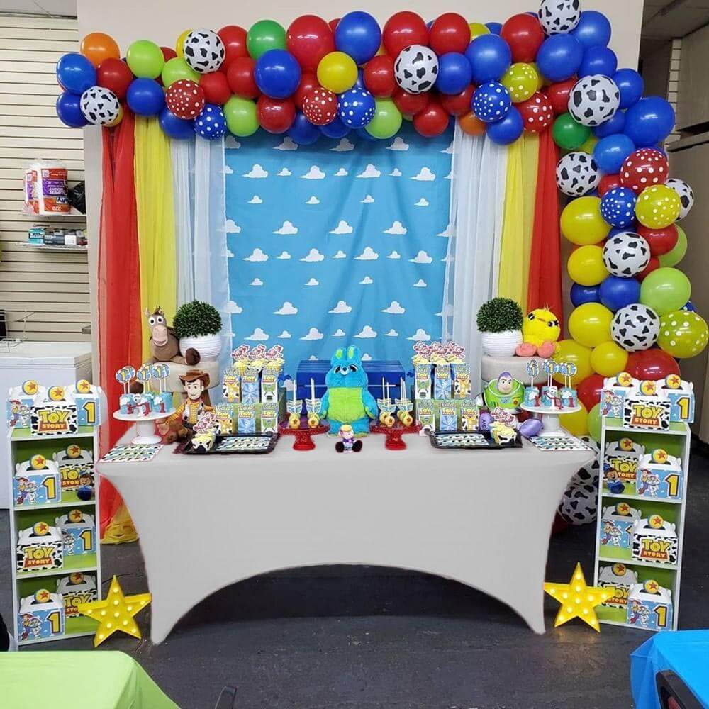 Stretch Spandex 6ft Rectangle Tablecloth White - Durable Form-Fitting Table Cover for Events & Presentations