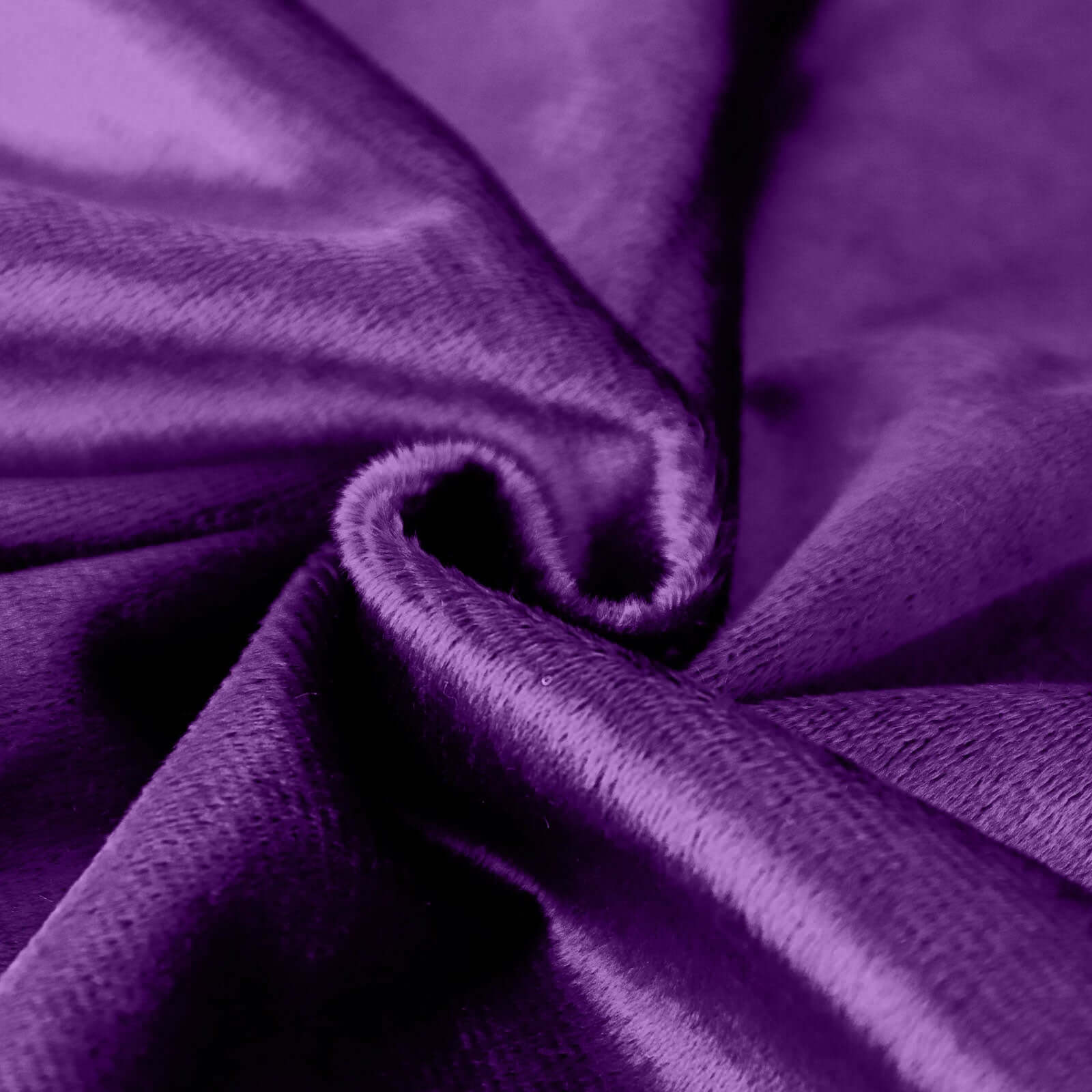 Premium Velvet 120" Round Tablecloth Purple - Reusable Soft & Seamless Table Cover - Bell Racket Store