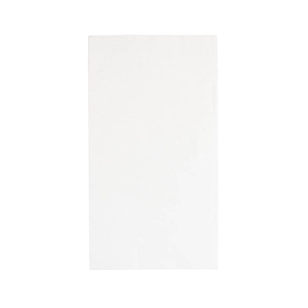 50-Pack Paper Napkins White - Soft Disposable 2-Ply Dinner Napkins for Weddings