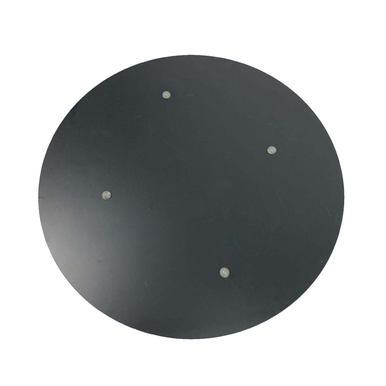 2-Pack Mirror Glass Round Charger Plates 13" with Metallic Gold Mirror Rhinestone Rim, Dazzling Decorative Chargers