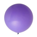 2 Pack 32" Large Matte Purple Helium or Air Premium Latex Balloons