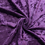 Purple Crushed Velvet Backdrop Curtain â€“ 5ft x 10ft Event Drape with Rod Pocket, Privacy Panel for Photo Booths & Events - Bell Racket Store