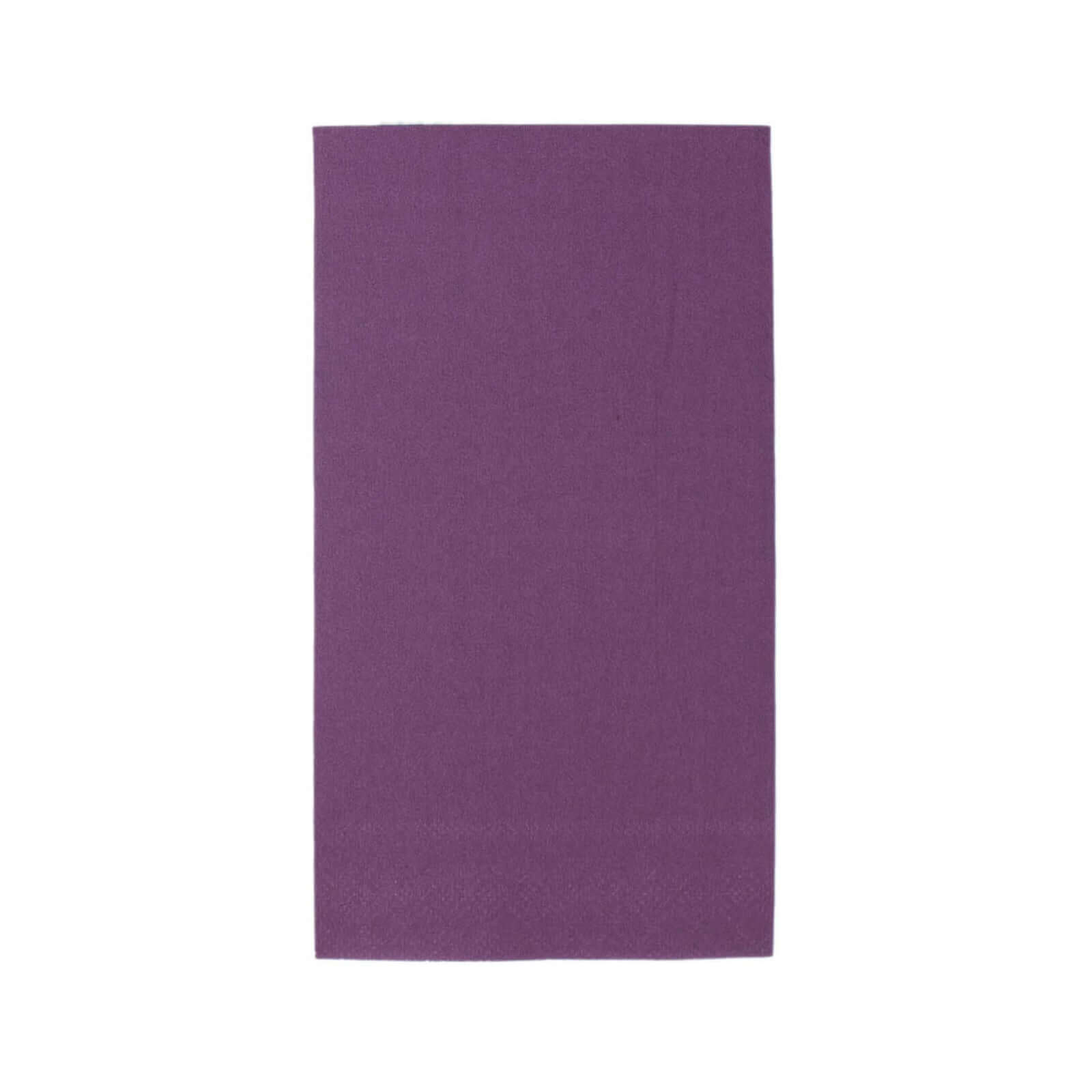 50-Pack Paper Napkins Purple - Soft Disposable 2-Ply Dinner Napkins for Weddings