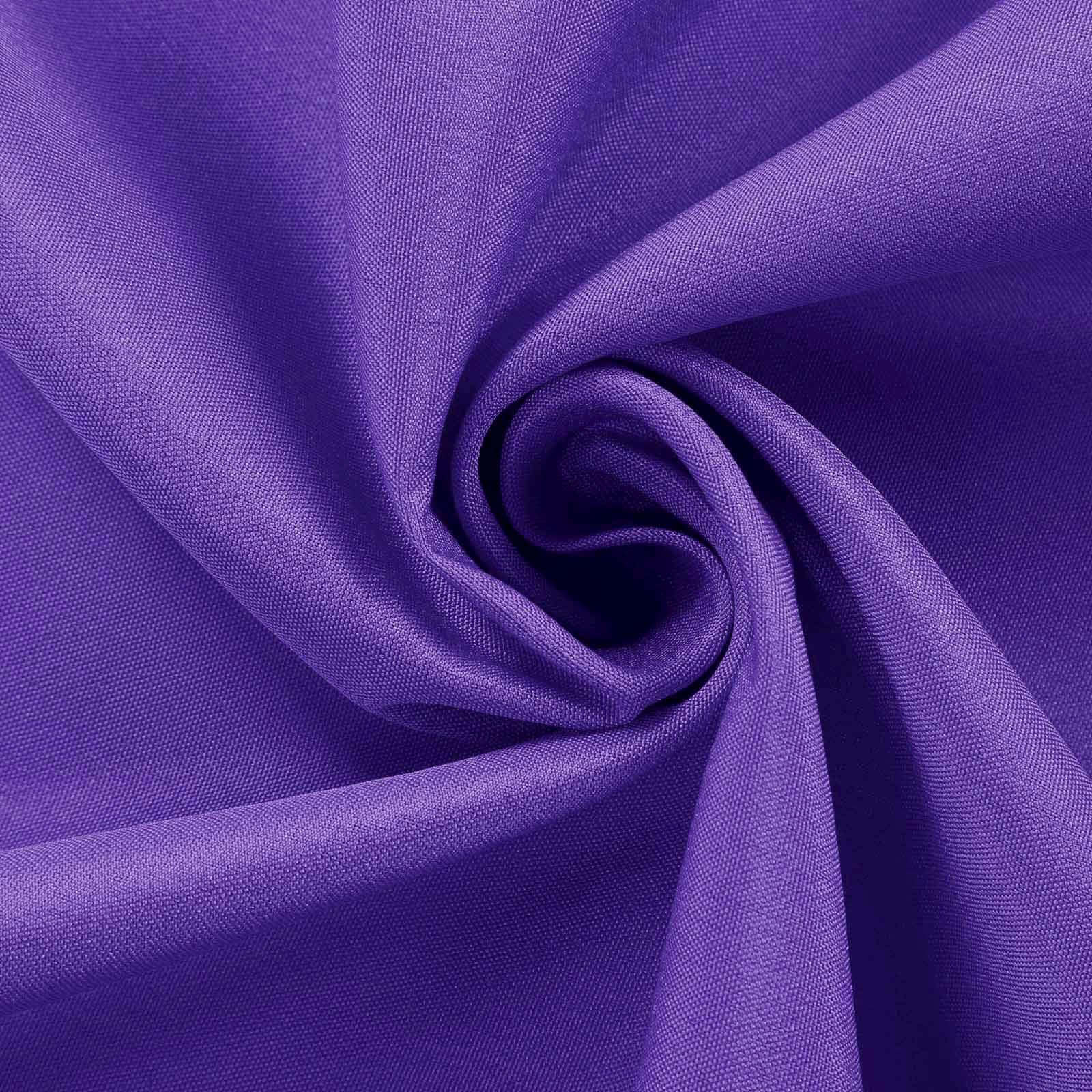 5 Pack Polyester Chair Sashes Purple 6"x108"