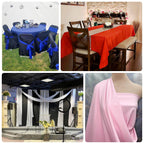 Purple Scuba Polyester Fabric Roll, Wrinkle Free DIY Craft Fabric Bolt - 60"x10 Yards - Bell Racket Store