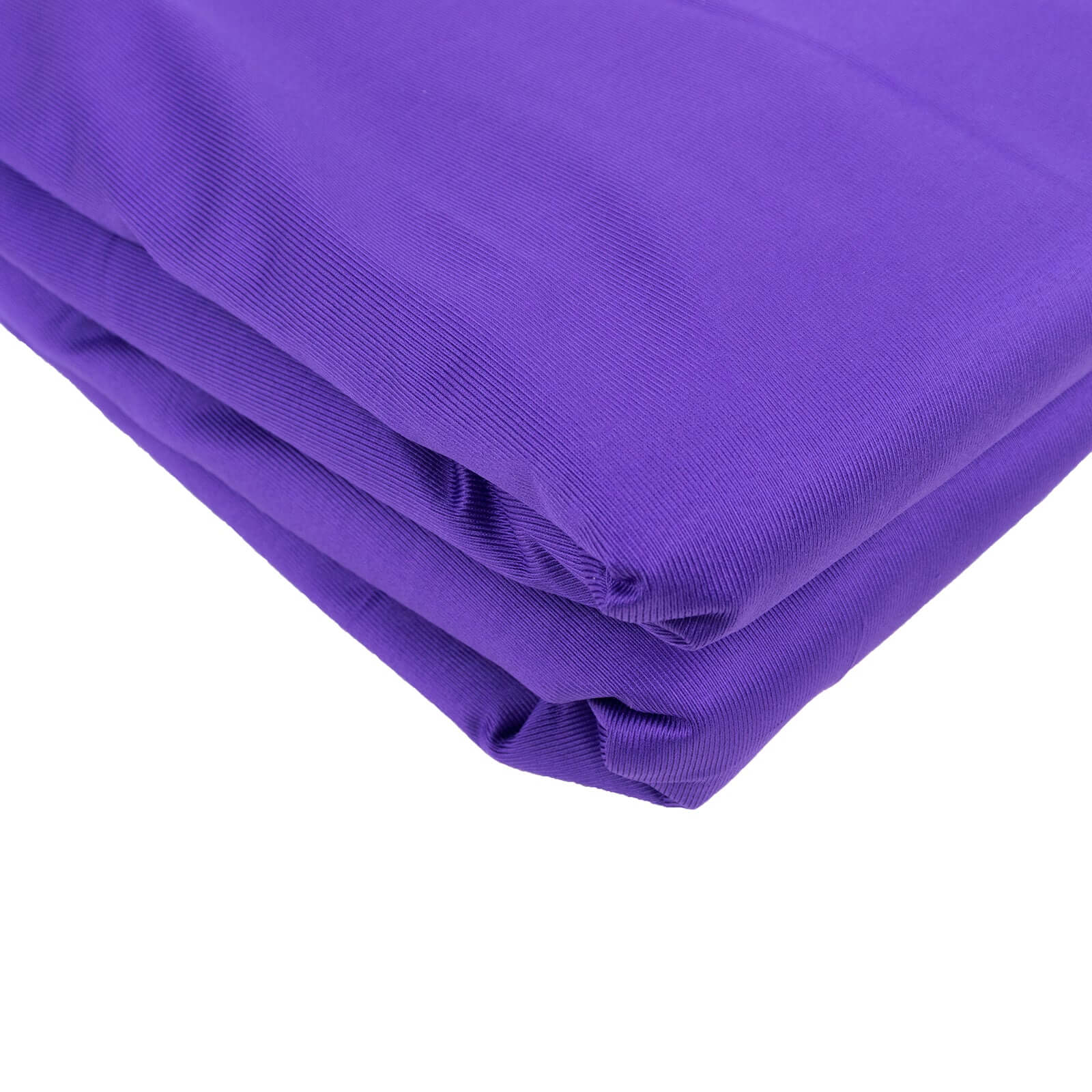 Purple Scuba Polyester Fabric Roll, Wrinkle Free DIY Craft Fabric Bolt - 60"x10 Yards - Bell Racket Store