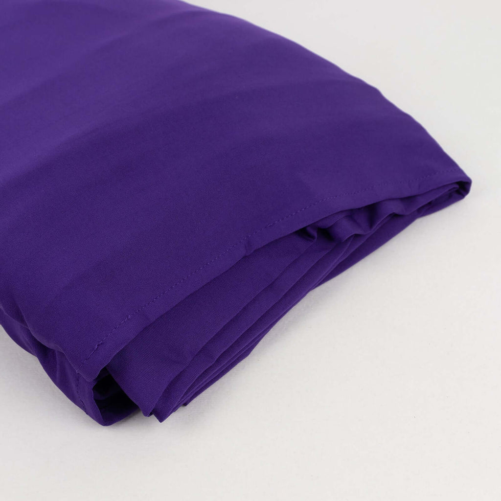 Purple Spandex 4 - Way Stretch Fabric Roll, DIY Craft Fabric Bolt - 60"x10 Yards - Bell Racket Store