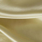 5 Pack Satin 20"x20" Napkins Champagne - Luxurious Shine & Smooth Dinner Napkins