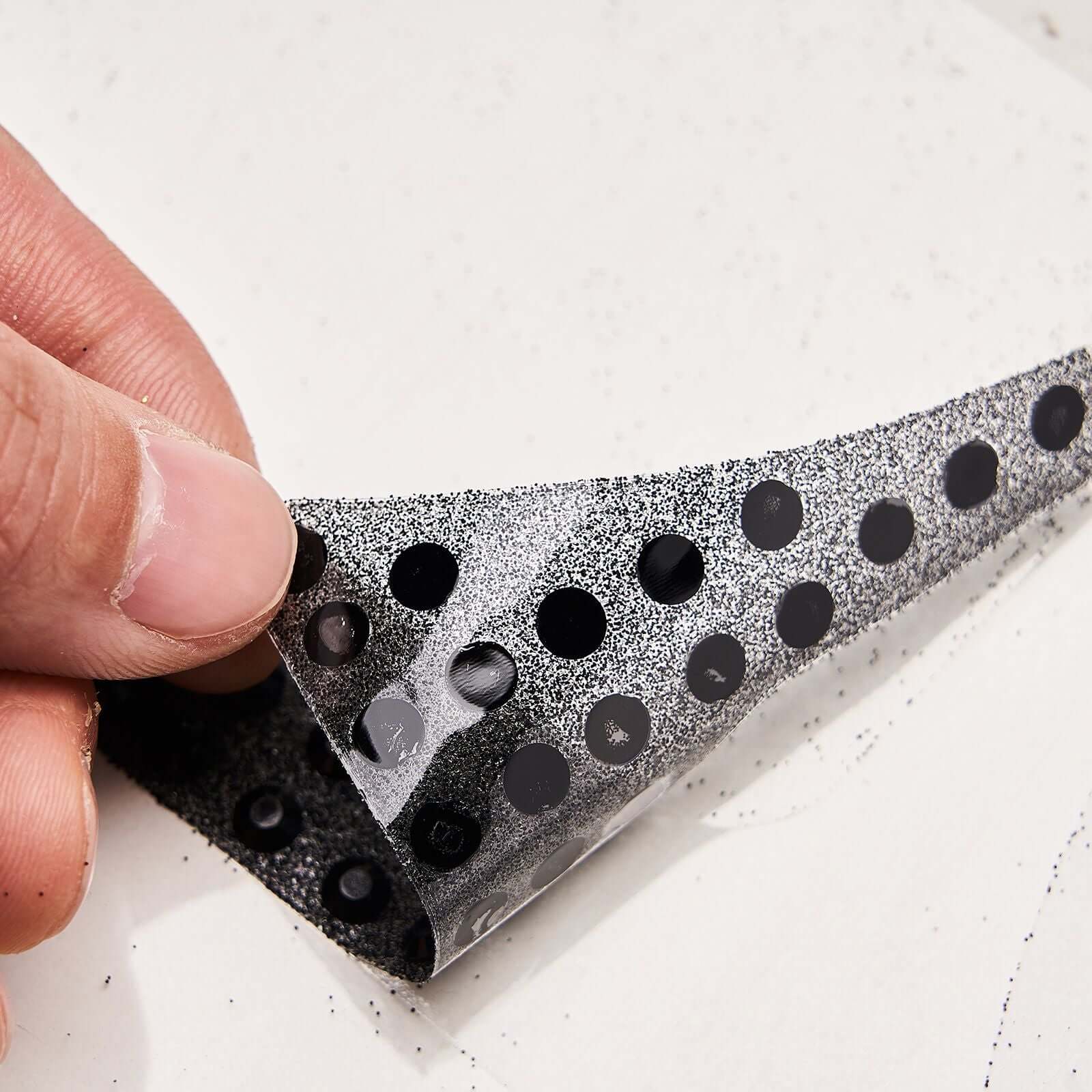 Decorative Rhinestone Number "4" Stickers, Glitter Adhesive Craft Numbers Black DIY Sparkle Embellishments 4"