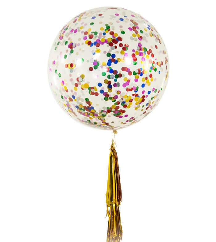 24" Clear Fully Transparent Durable PVC Helium or Air Bubble Balloon