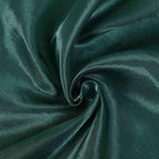 Satin Rectangular 60"x102" Tablecloth Hunter Emerald Green - Smooth and Lustrous Table Cover