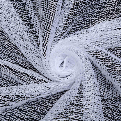 Lace 108" Round Tablecloth White - Premium Design for Formal Table Settings