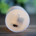 12-Pack LED Votive Candles Classic White Design - Reusable Flameless Battery Operated Lights