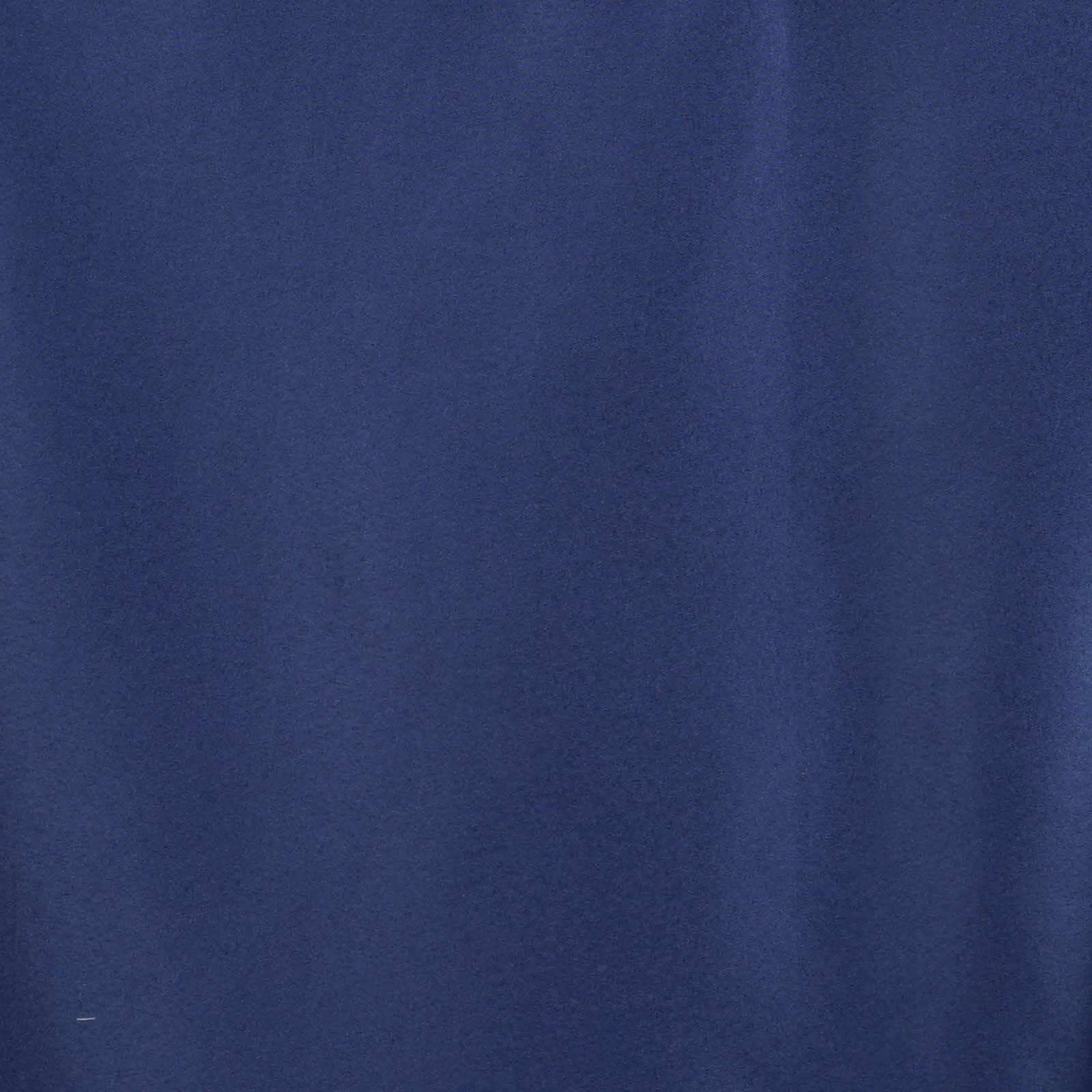 Polyester 90"x132" Rectangle Tablecloth Navy Blue - Seamless Wrinkle-Resistant Table Cover