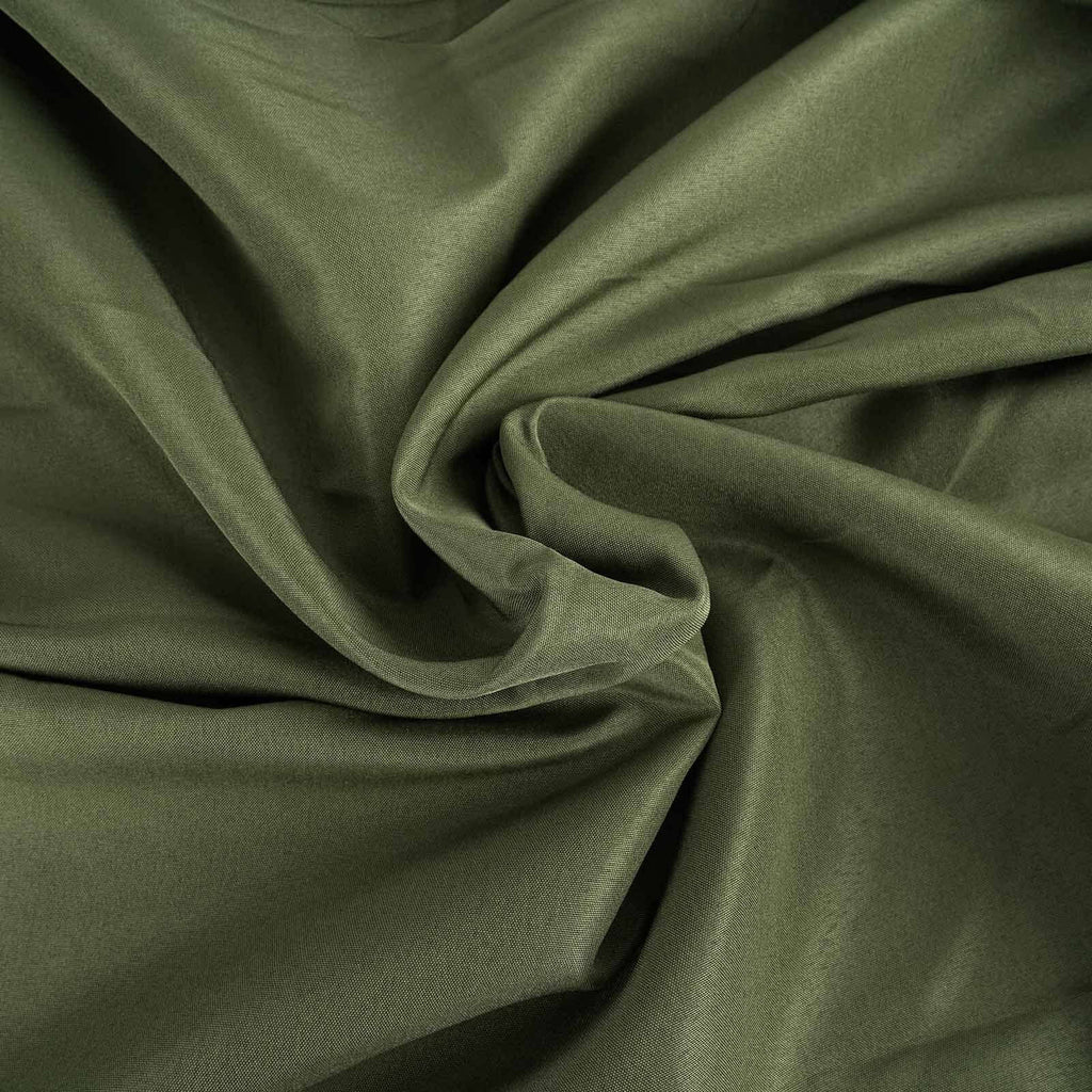 5 Pack Polyester Chair Sashes Olive Green 6"x108"
