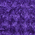 Rosette Satin 14"x108" Table Runner Purple - Grandiose Design
