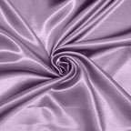 5 Pack Satin Chair Sashes Violet Amethyst - Durable Chair Bows with Shiny Finish 6"x106"