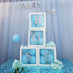 4-Pack Stickers Banner Custom Alphabet "Q" Design Iridescent - Text Stick-On Decorative Letters 5"