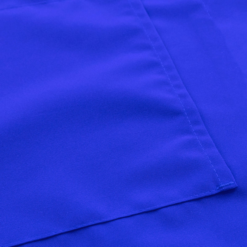 Royal Blue Premium Polyester Cooking Chef Apron with Adjustable Neck and Long Ties, Waterdrop Resistant 2 Pockets Unisex Kitchen Bib Apron - Bell Racket Store