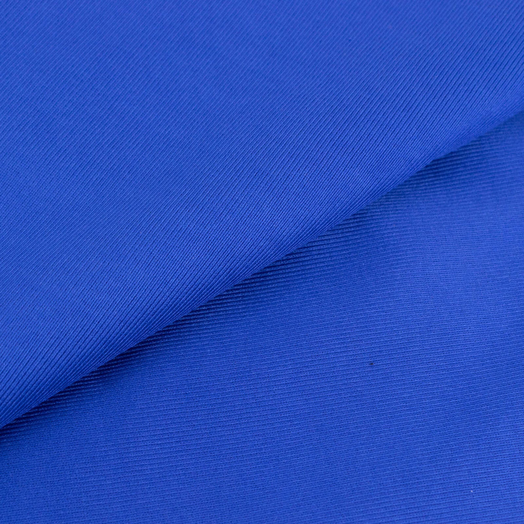 Royal Blue Scuba Polyester Fabric Roll, Wrinkle Free DIY Craft Fabric Bolt - 60"x10 Yards - Bell Racket Store