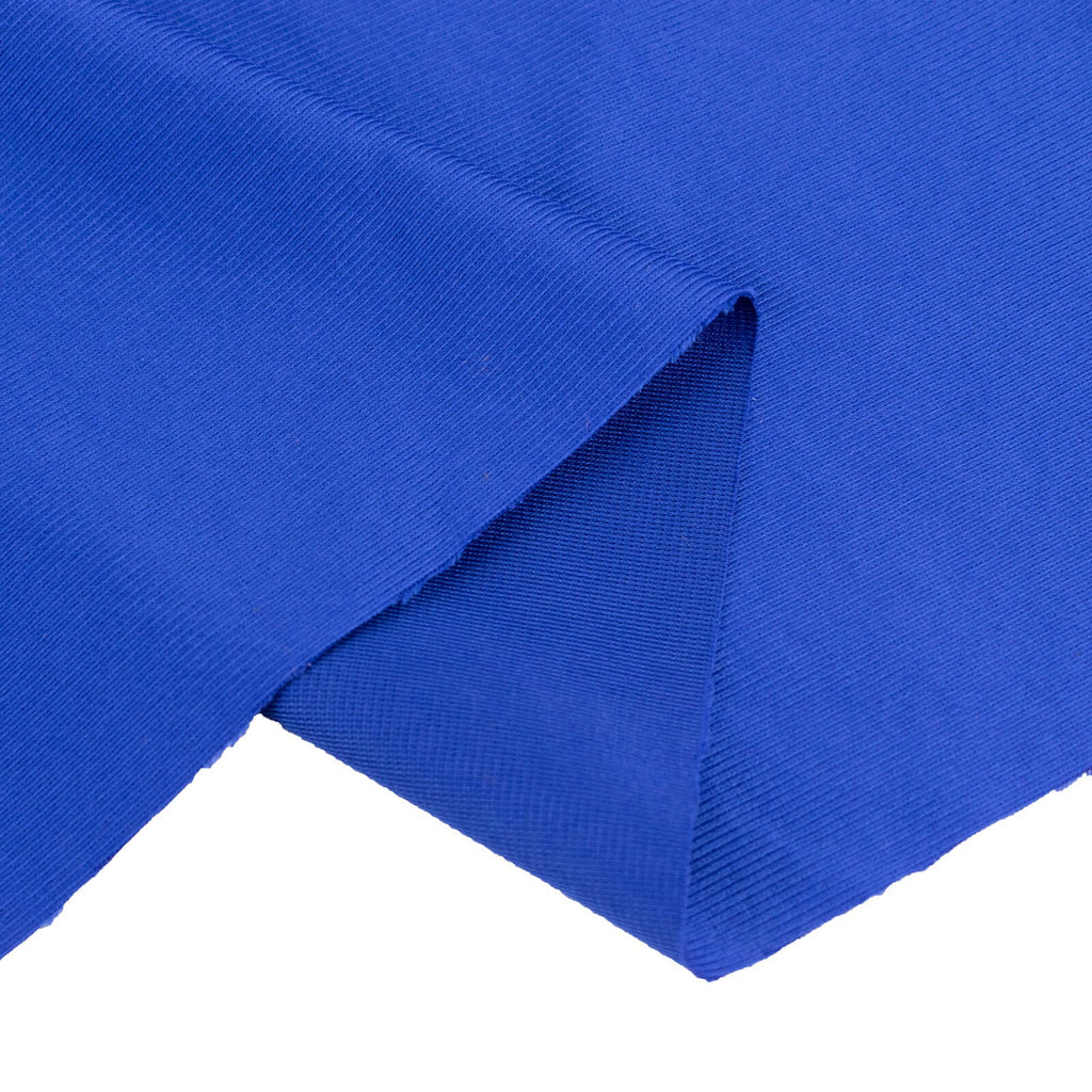 Royal Blue Scuba Polyester Fabric Roll, Wrinkle Free DIY Craft Fabric Bolt - 60"x10 Yards - Bell Racket Store