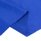 Royal Blue Scuba Polyester Fabric Roll, Wrinkle Free DIY Craft Fabric Bolt - 60"x10 Yards - Bell Racket Store