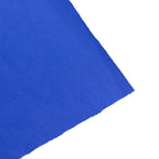 Royal Blue Scuba Polyester Fabric Roll, Wrinkle Free DIY Craft Fabric Bolt - 60"x10 Yards - Bell Racket Store