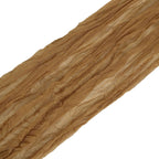 20ft Taupe Gauze Cheesecloth Fabric Wedding Arch Drapery, Window Scarf Valance, Boho Decor Arbor Curtain Panel