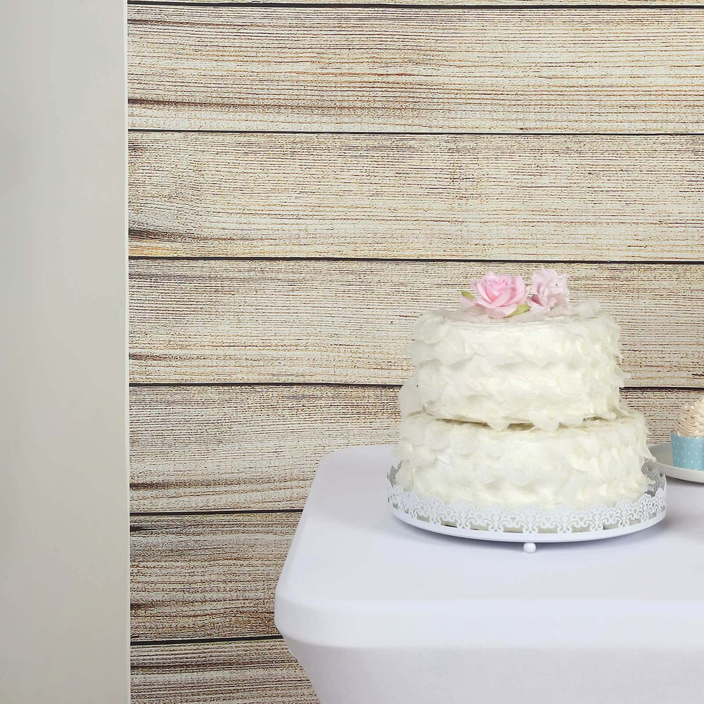 8ftx8ft Natural Vintage Wood Panels Print Vinyl Photography Backdrop, Photo Shoot Background