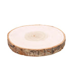 Rustic Poplar Wood Slices Round - Versatile Centerpieces for Tablescapes 9" Dia