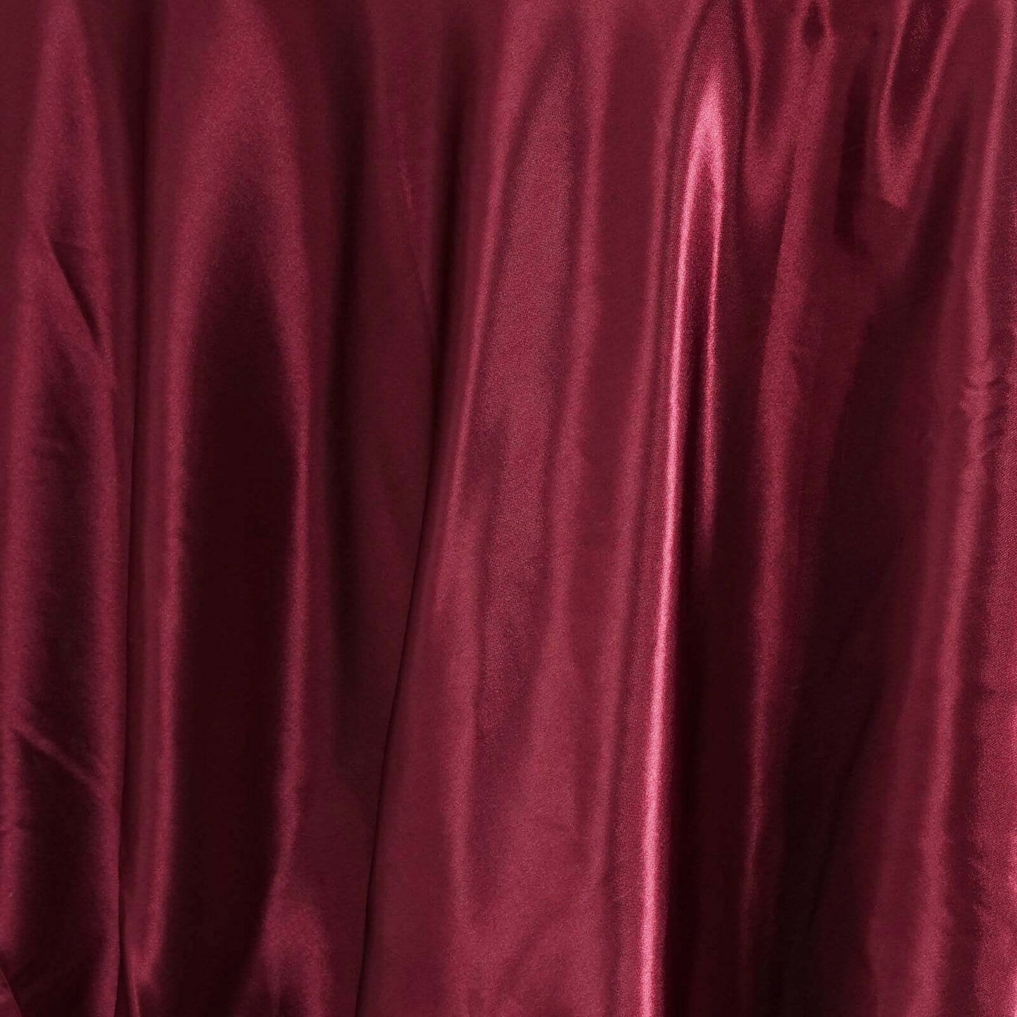 Satin 108" Round Tablecloth Burgundy - Smooth and Lustrous Table Cover - NestOCart