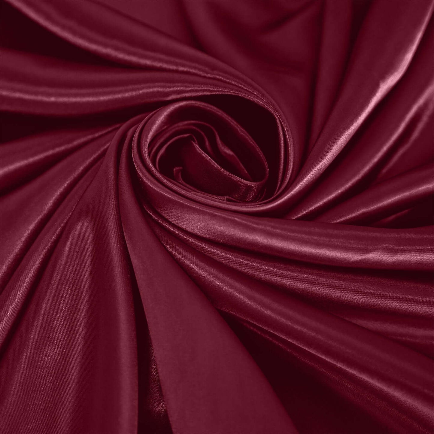 Satin 120" Round Tablecloth Burgundy - Stylish Seamless Table Cover - NestOCart