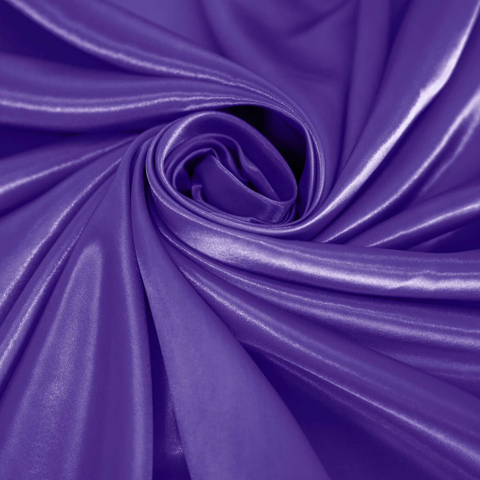 Satin 120" Round Tablecloth Purple - Stylish Seamless Table Cover - NestOCart