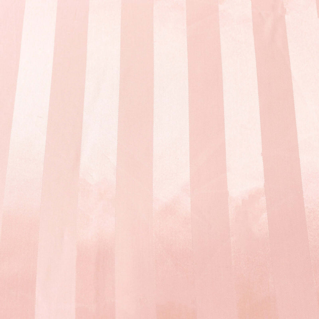 Satin 12"x108" Table Runner Dusty Rose - Stripe Table Decor - Bell Racket Store