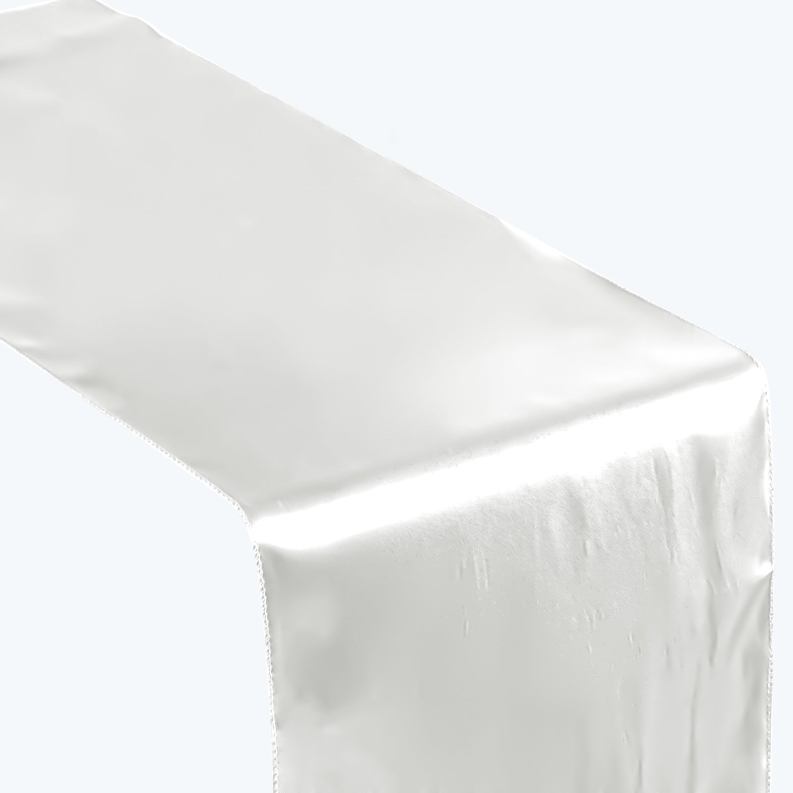Satin 12"x108" Table Runner Ivory - Stylish Table Linen - NestOCart