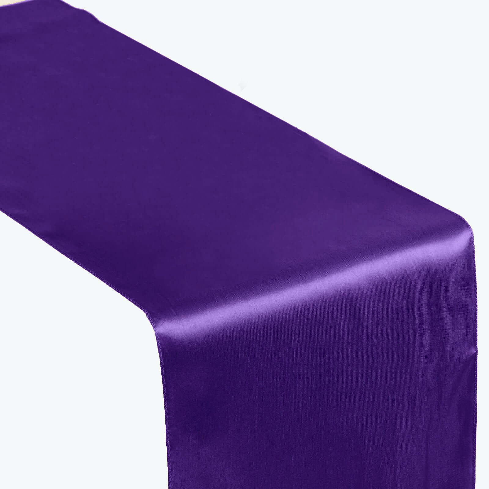 Satin 12"x108" Table Runner Purple - Stylish Table Linen - NestOCart